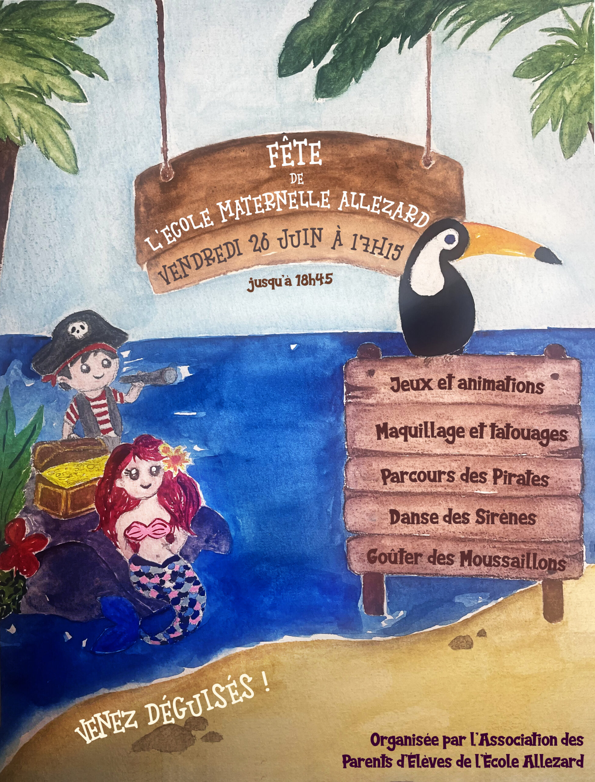 Fête de l&rsquo;école maternelle Allezard